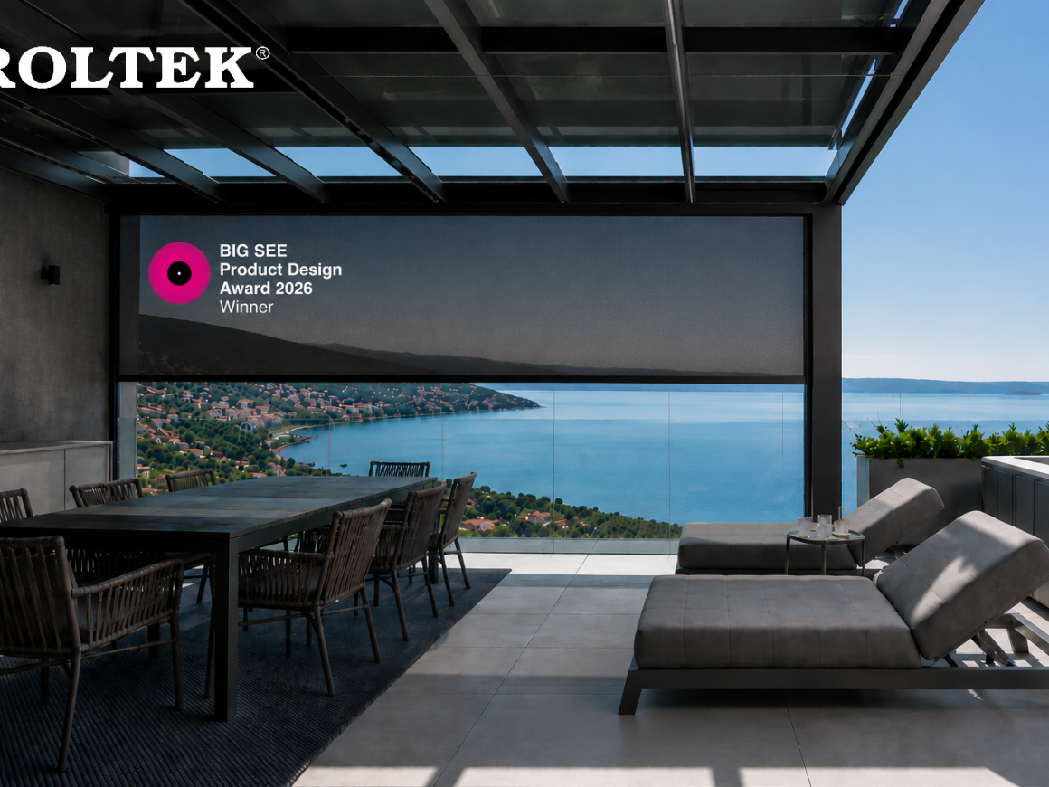 A ZIP SCREEN OLIMP hivatalosan is elnyerte a Product Design Award 2026 díjat