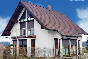 Vorbaurollläden RONDO, Dunkelbraun, Sarrotti